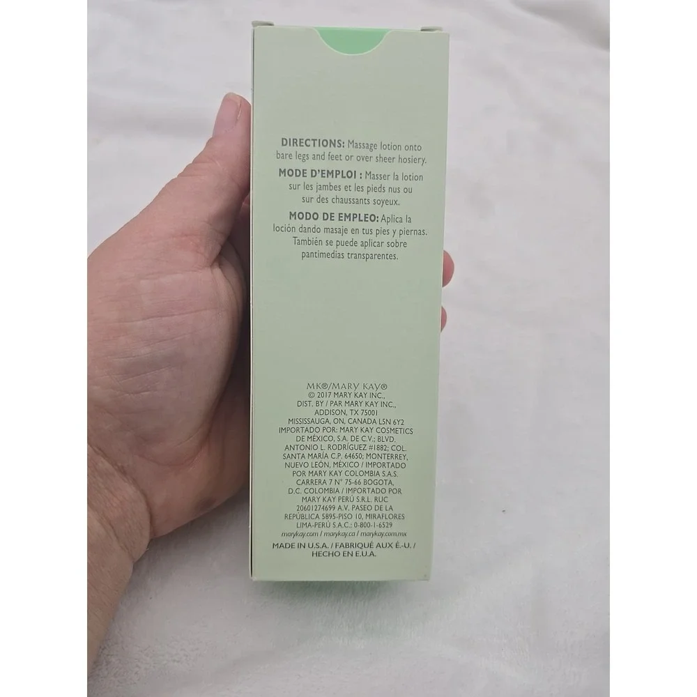Mary Kay Mint Bliss Energizing Lotion For Feet And Legs 3 fl oz Full‎ Size New